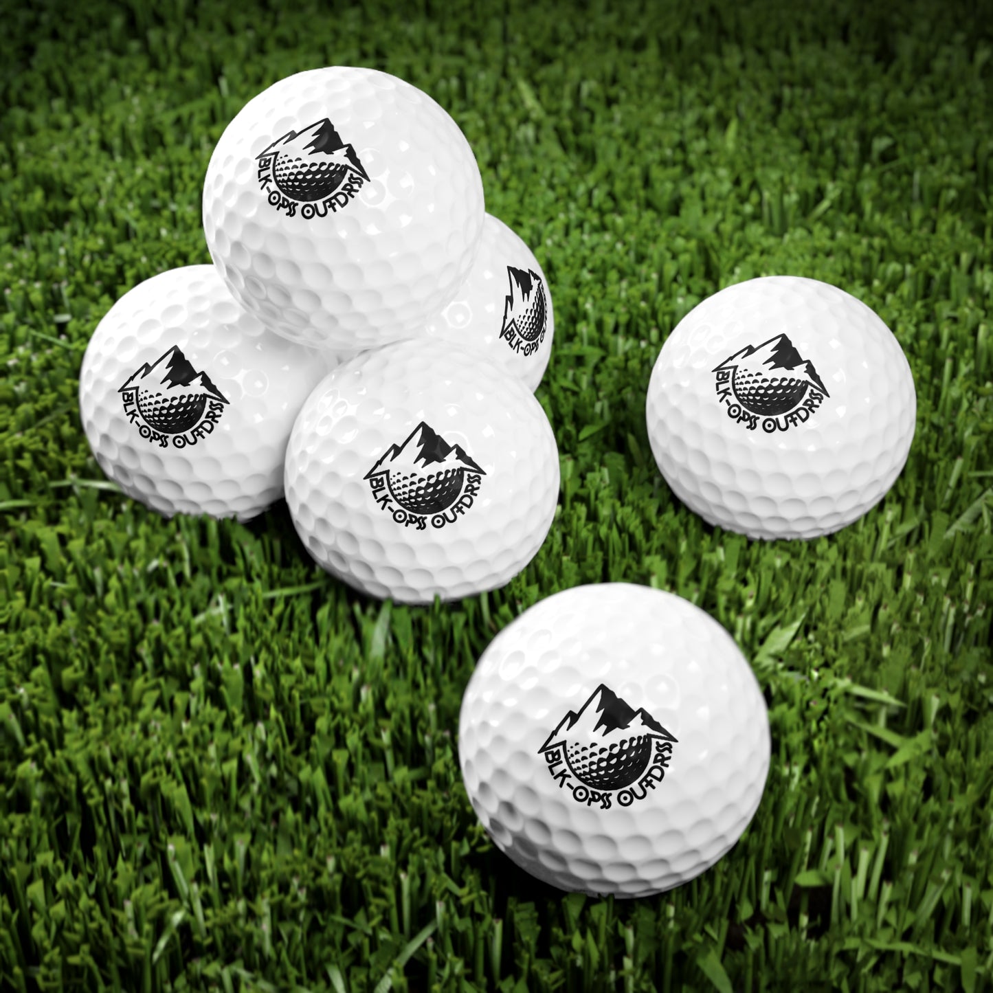 Custom Golf Balls Set, Perfect Gift for Golf Lovers - Personalized, Unique Accessories for Golfing Events, Birthday, Father's Day