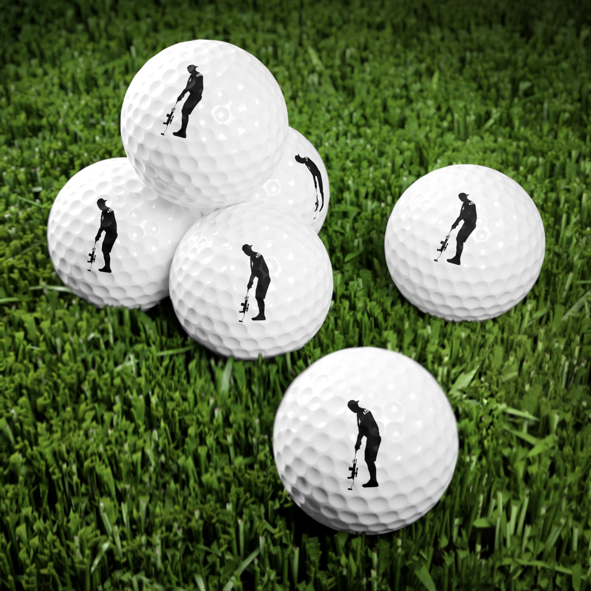 BLKOPSGOLF Golf Balls, 6pcs - BLK-OPS OUTDOORS
