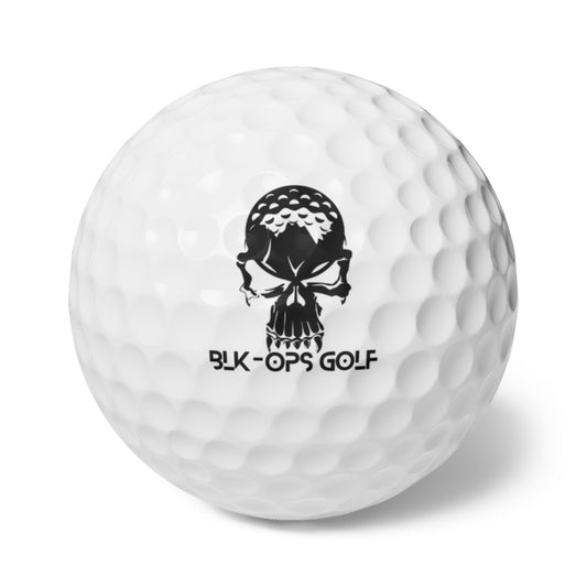 SKULLED Golf Balls, 6pcs - BLK-OPS OUTDOORS