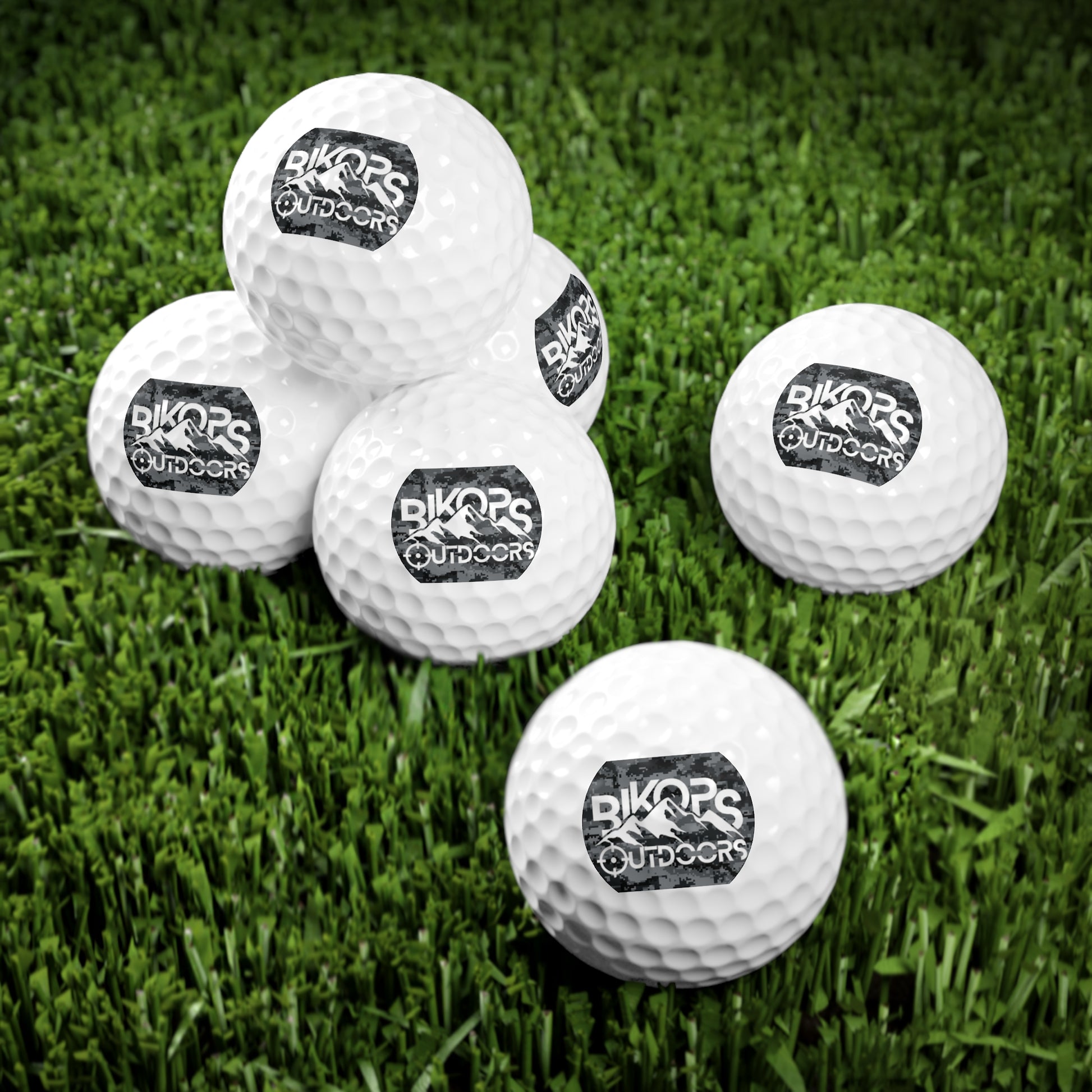 MILEHIGH Golf Balls, 6pcs - BLK-OPS OUTDOORS
