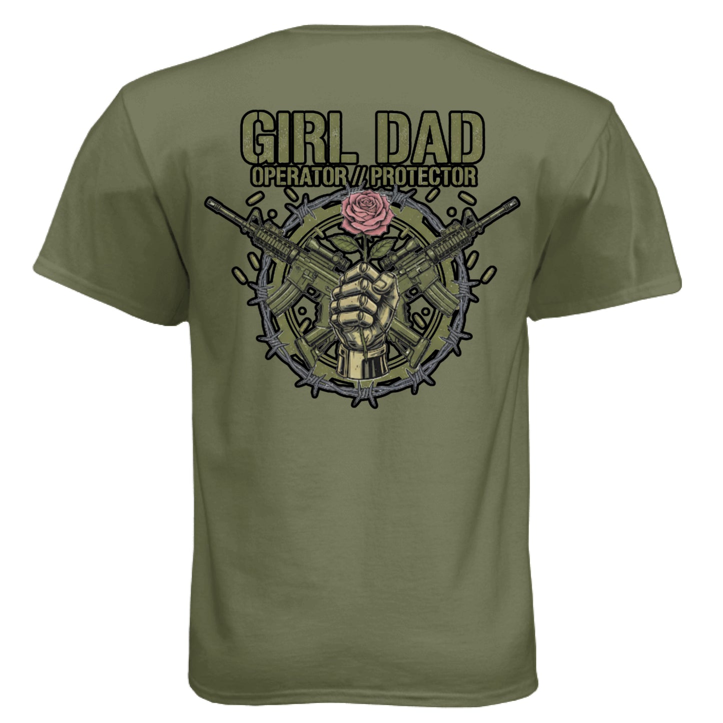 Military Green - BACK