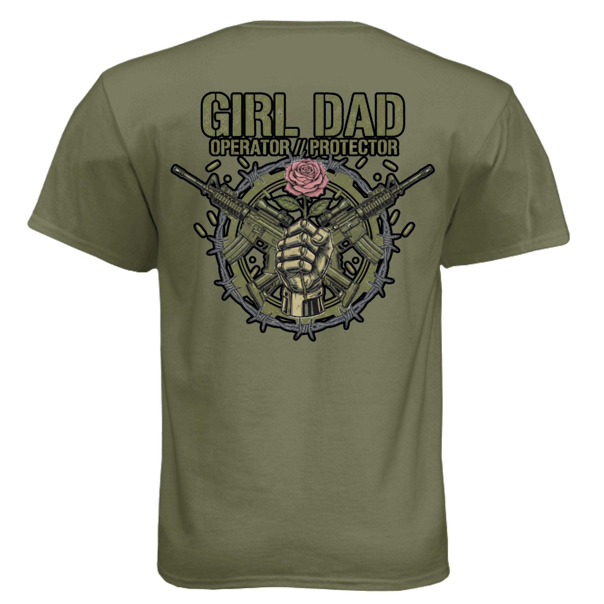 Military Green - BACK