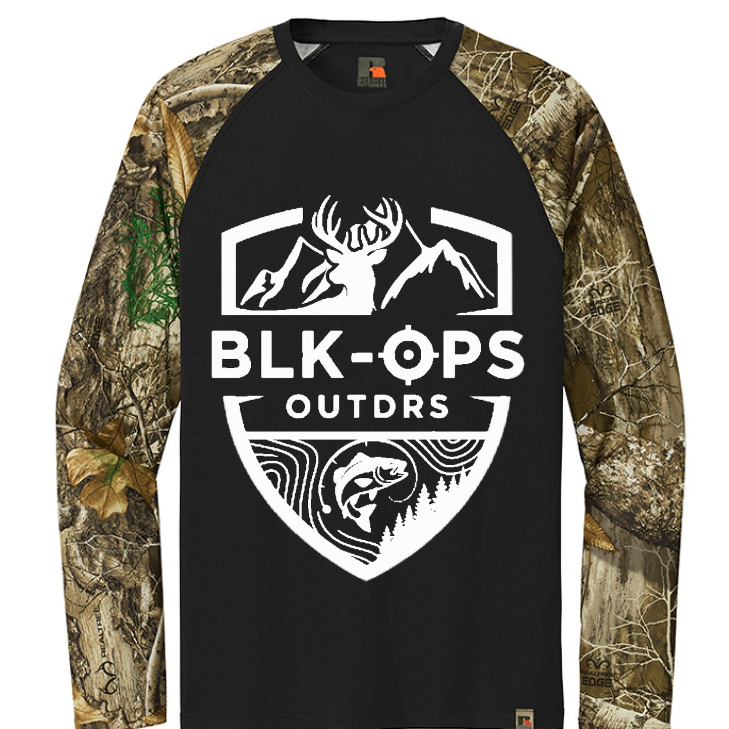 Black/ Realtree Edge - FRONT