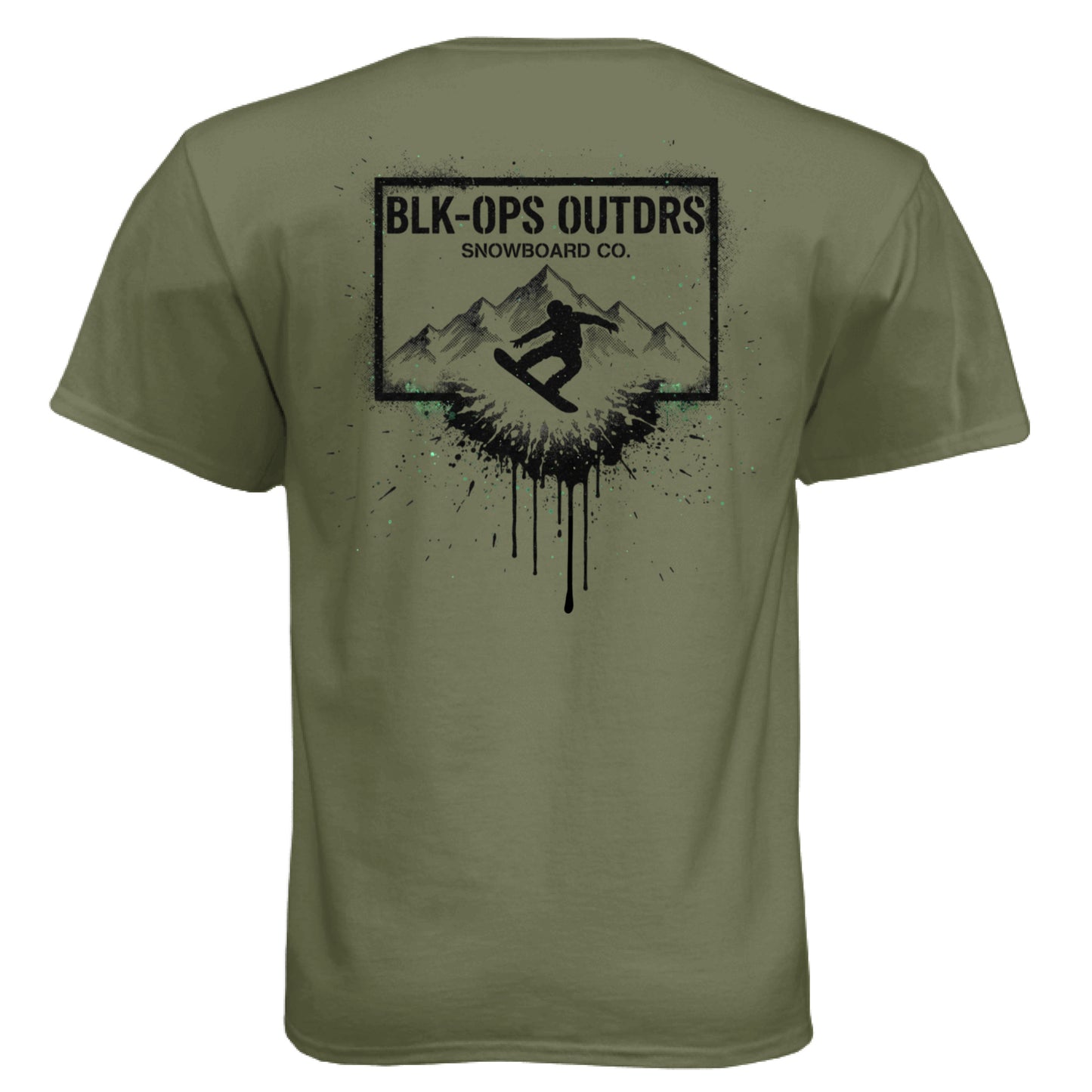 Military Green - BACK