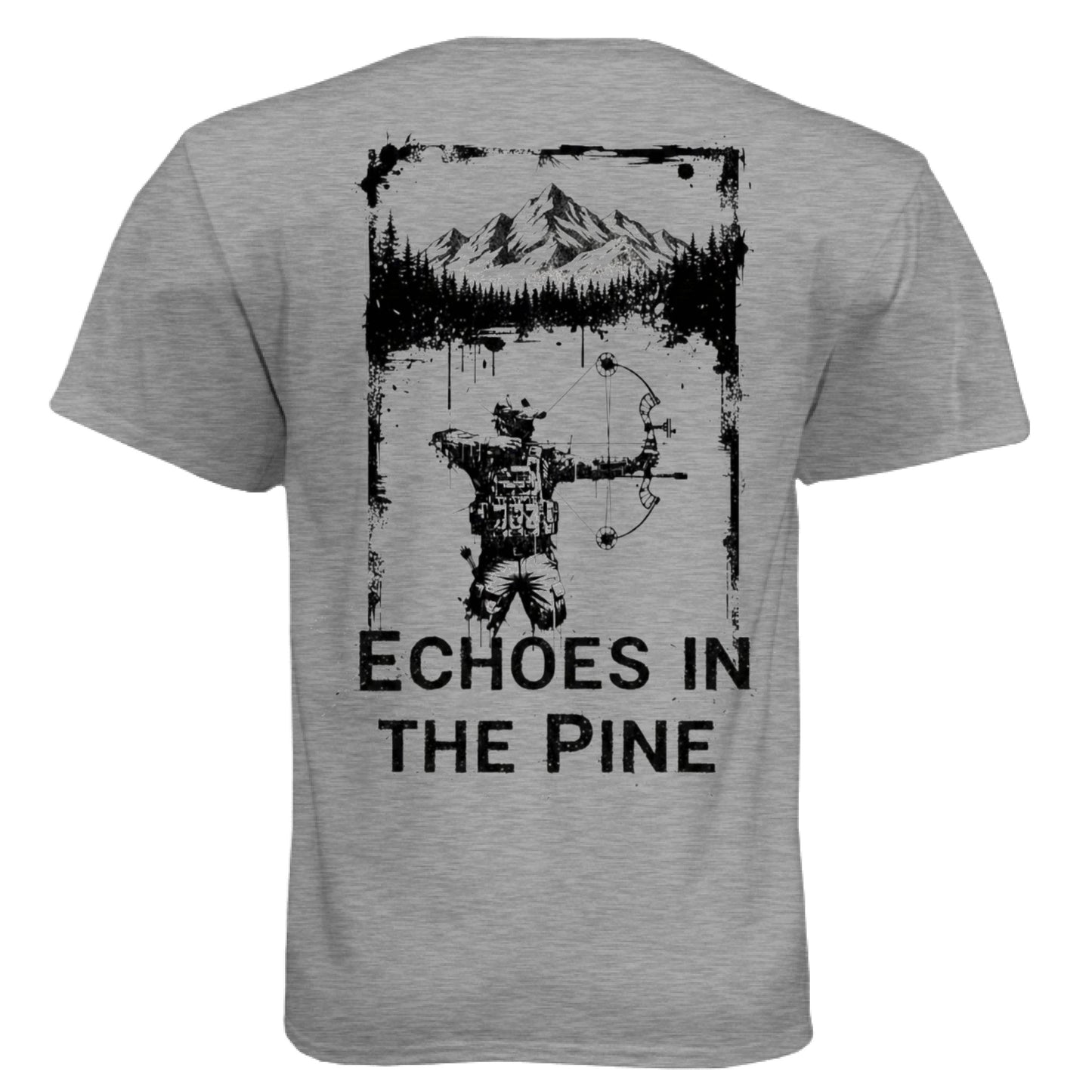 Dark Heather Grey (60/40) - BACK