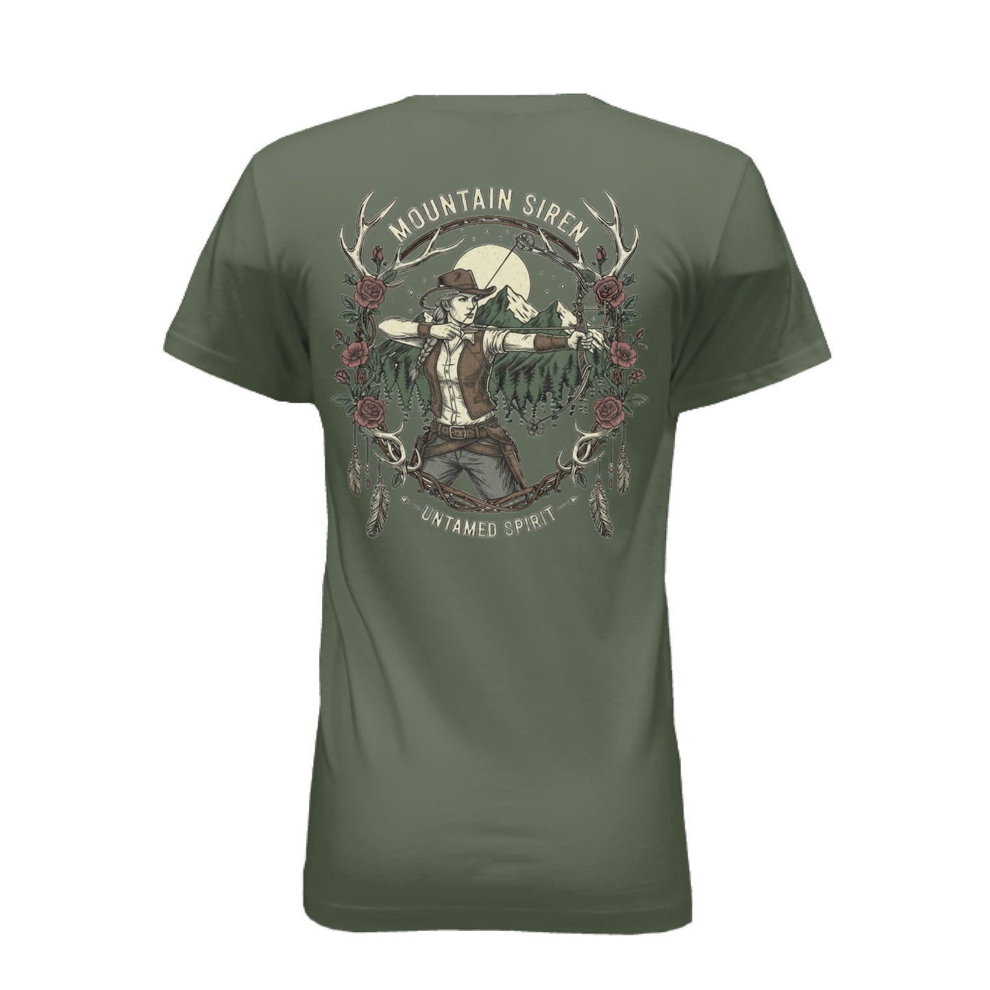 Military Green - BACK