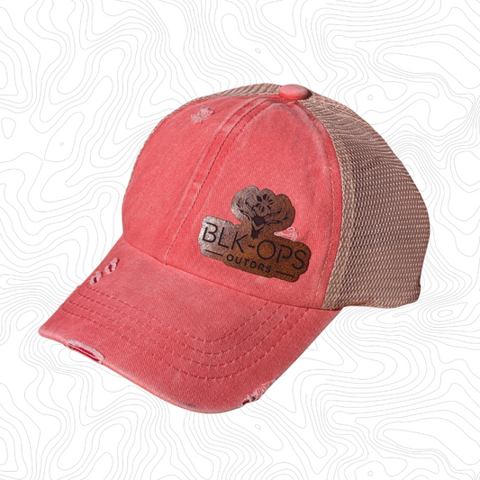 BLK-OPS CC PONYTAIL patch hat