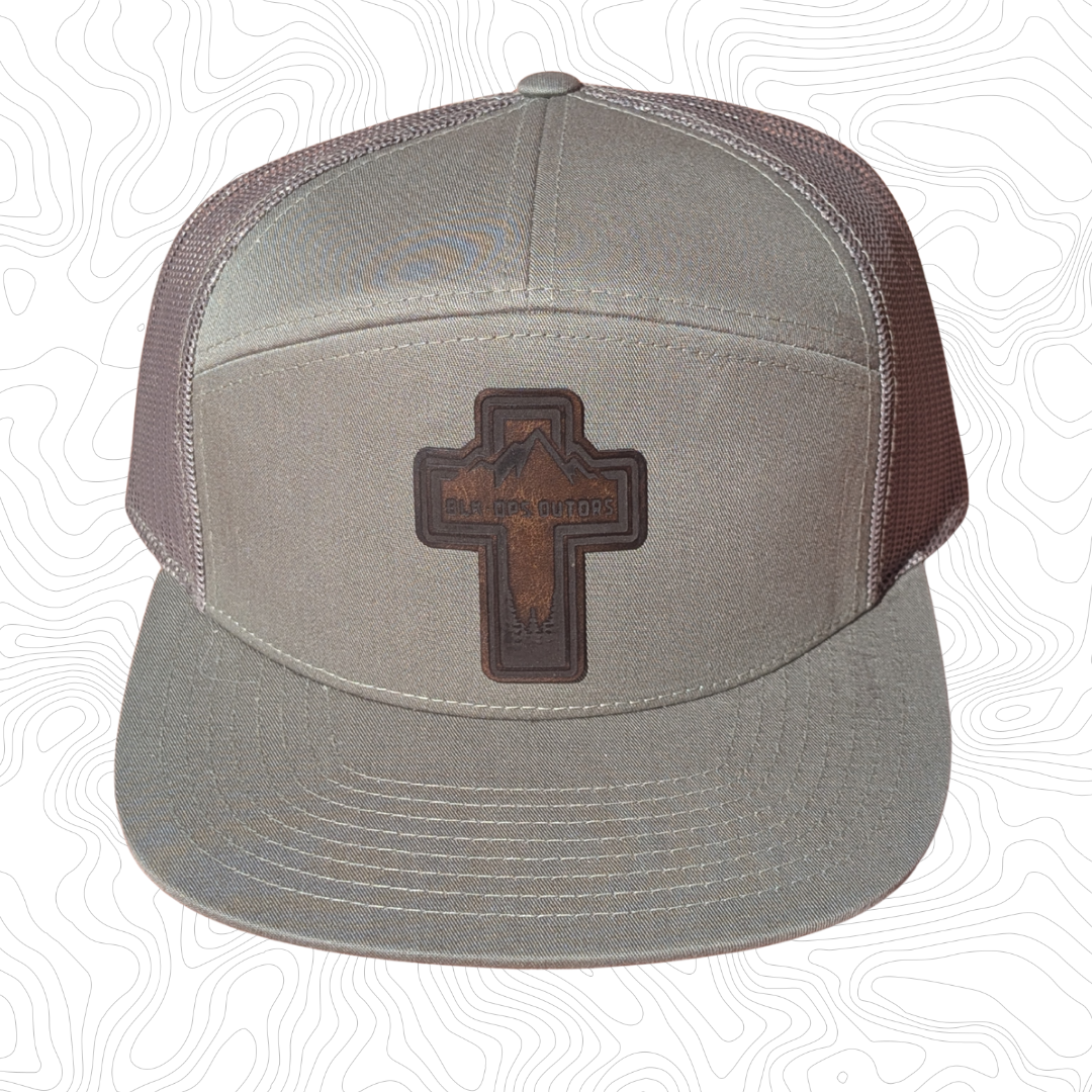 BLK-OPS OUTDRS CROSS patch hat