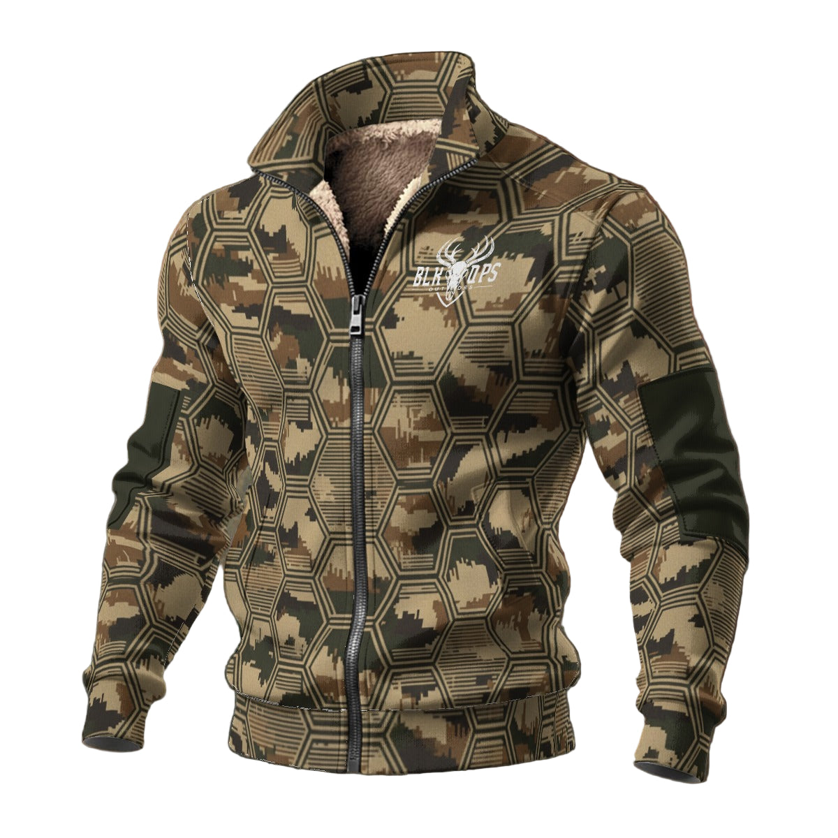 Hex-Grid Assault Brown