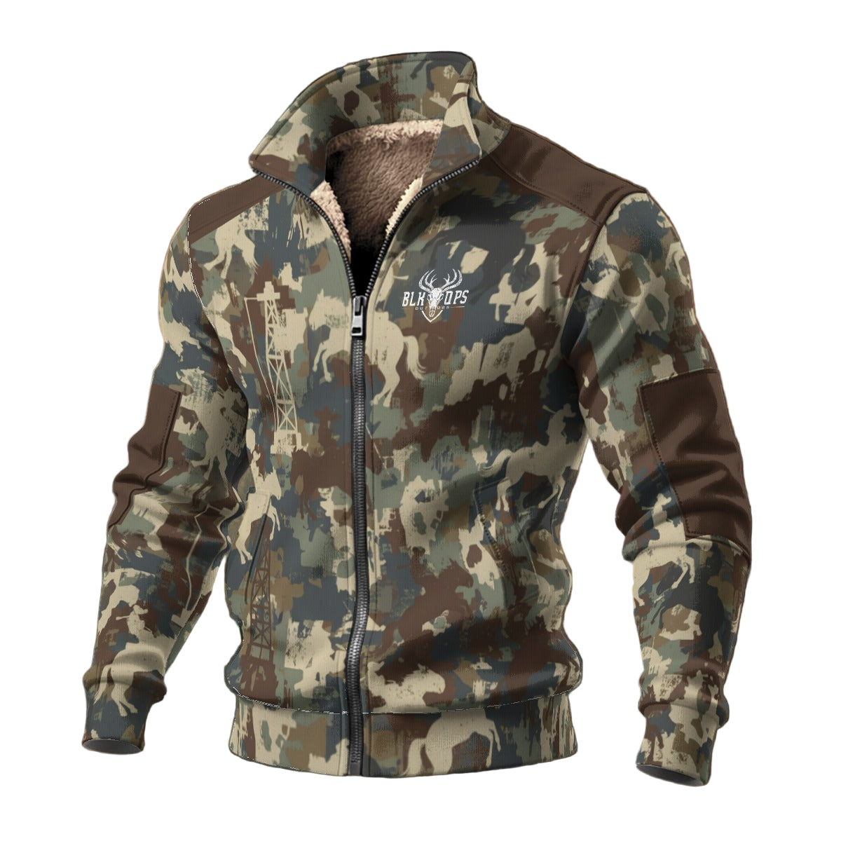 WYOILFIELD CAMO JACKET