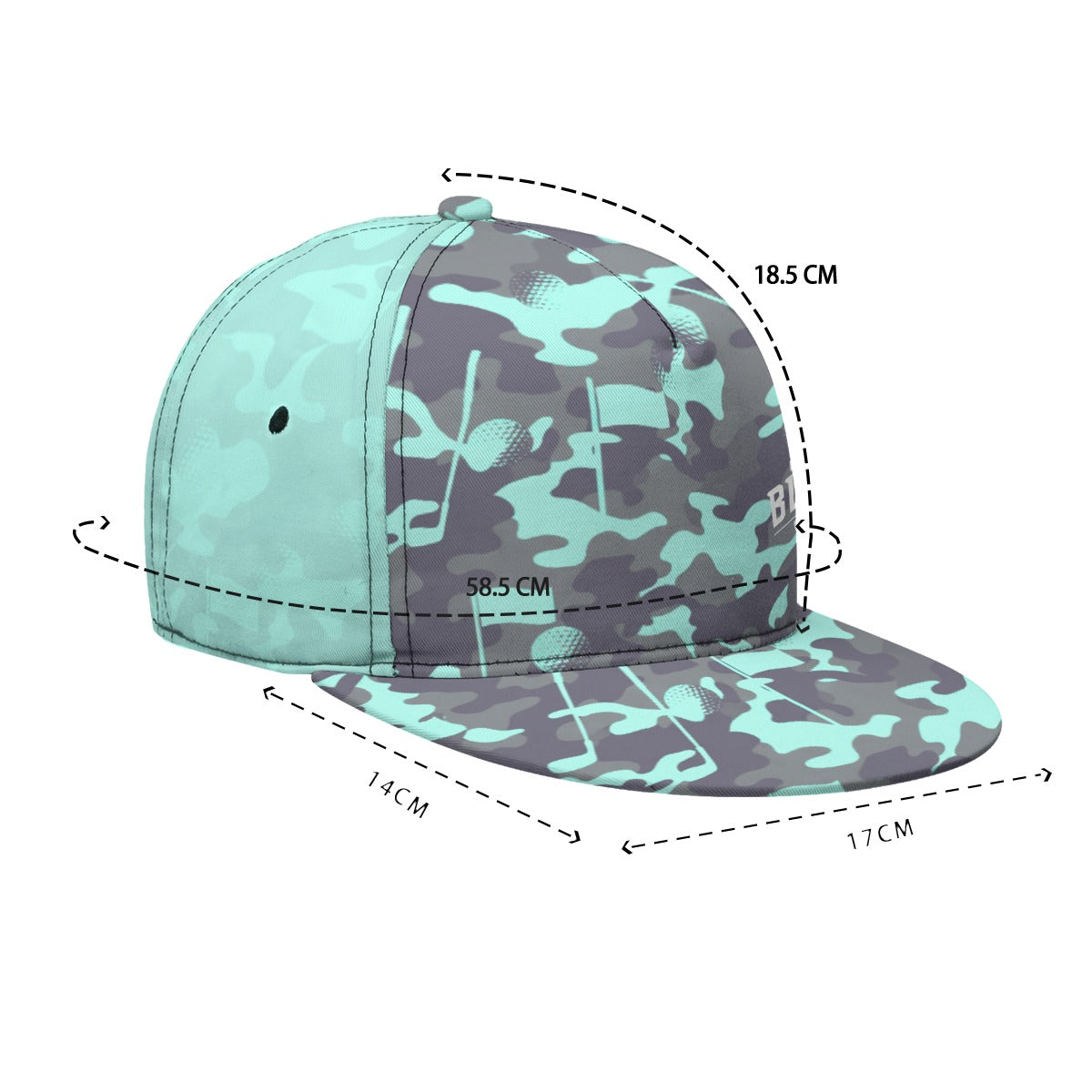 FOREGED TEAL hat