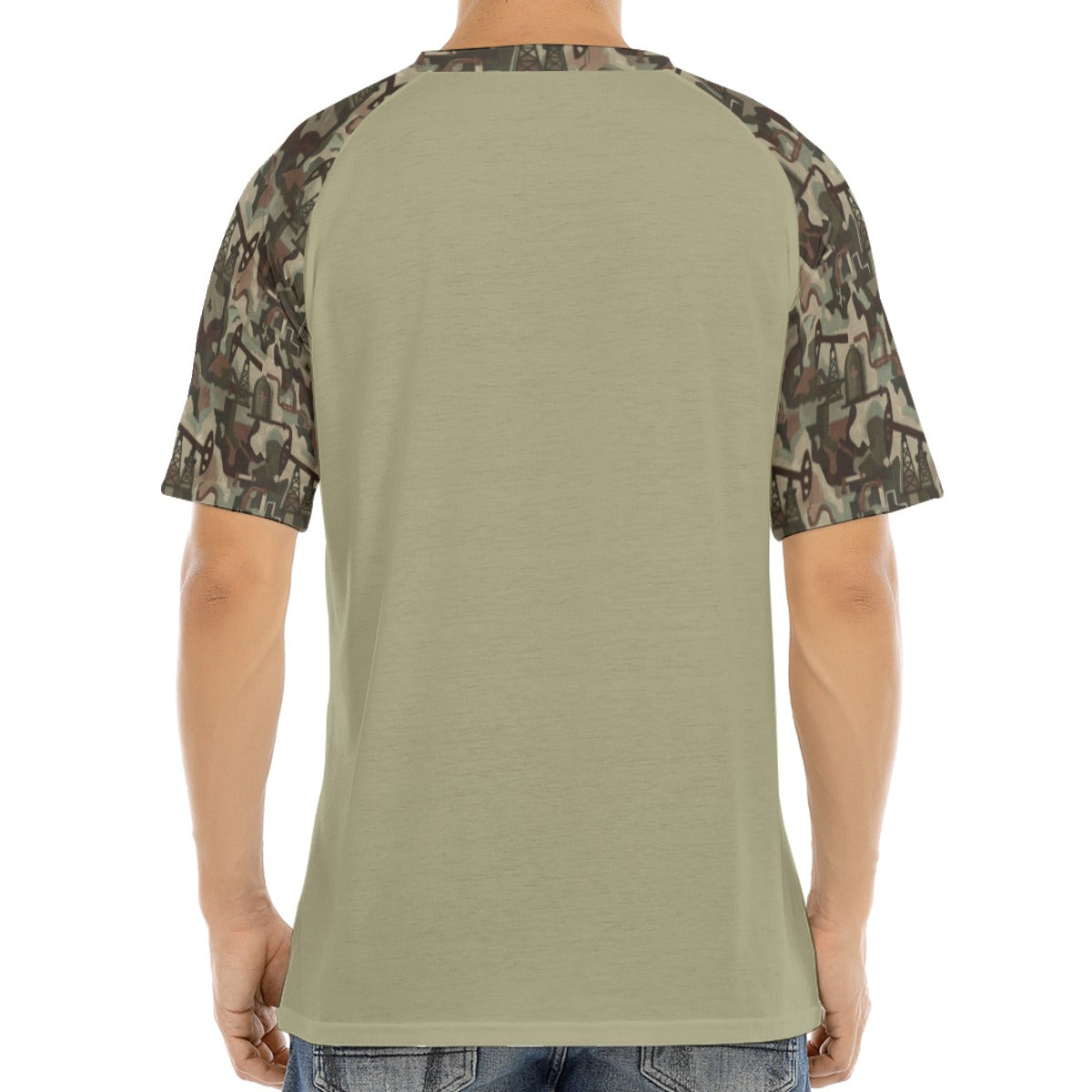 TEXAS PATCH T-shirt With Button Closure