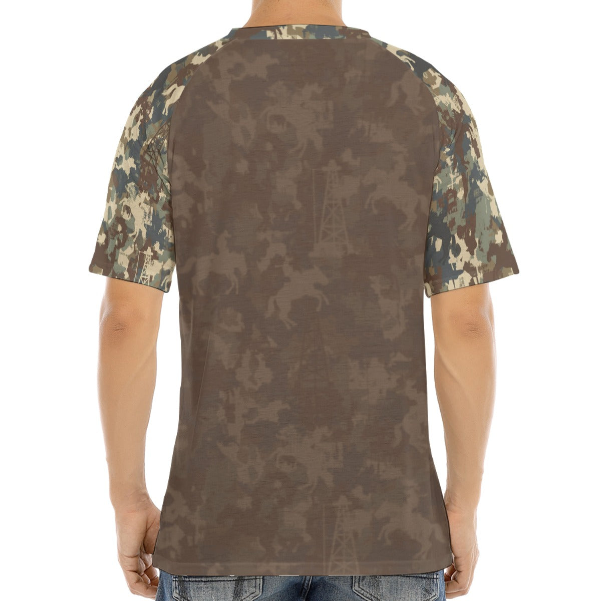 WYOILFIELD T-shirt With Button Closure