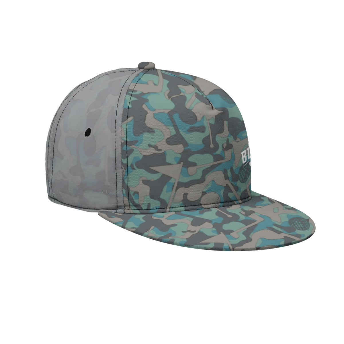 Rough landing grey camo hat