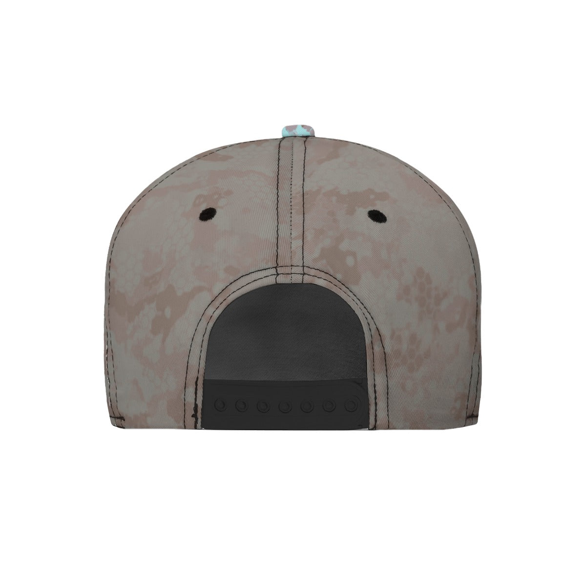 Teal camo hat