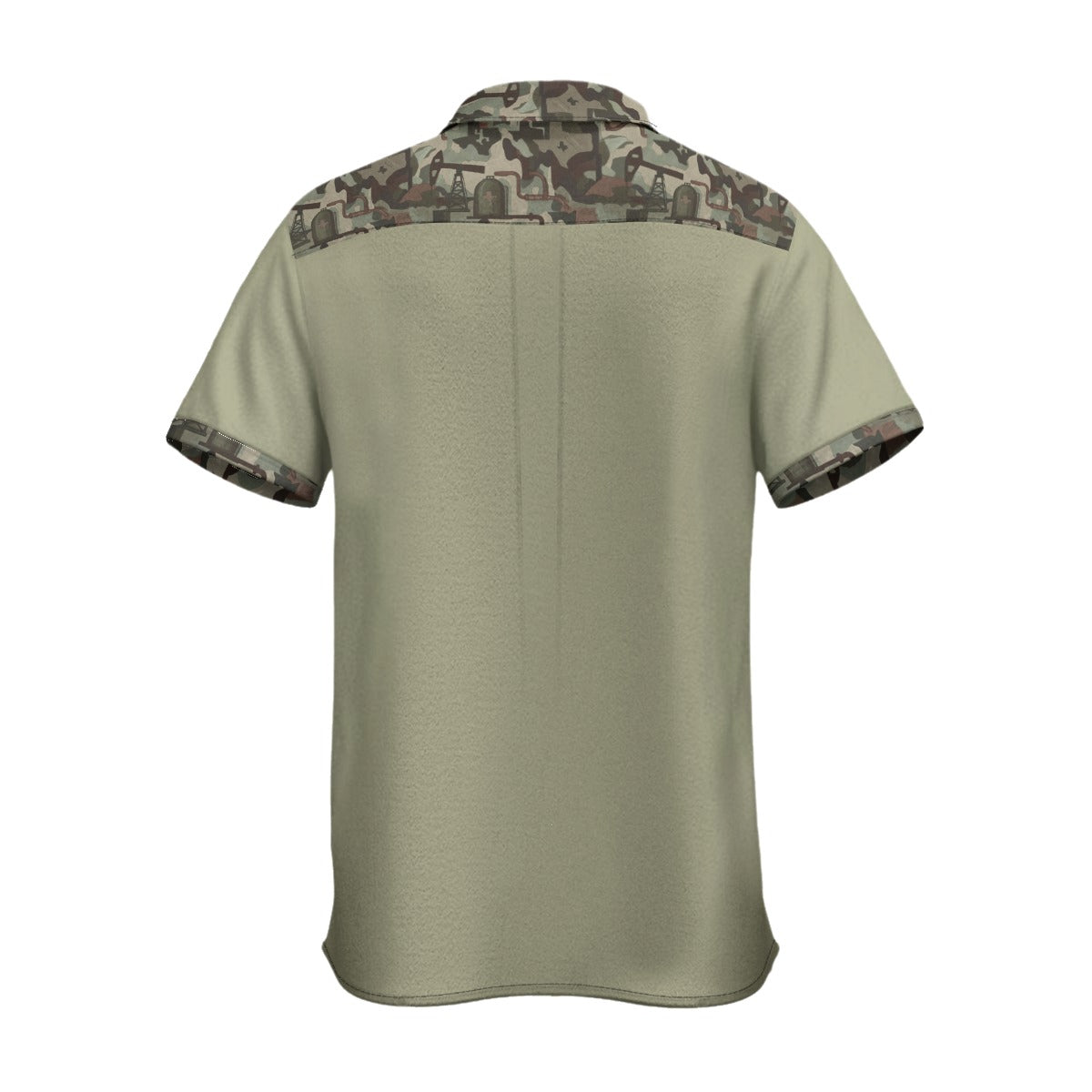 TEXAS OILFIELD TAN COLLAR SHIRT