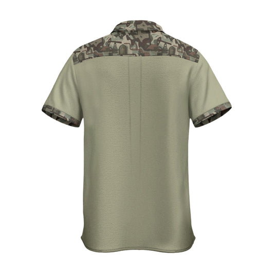 TEXAS OILFIELD TAN COLLAR SHIRT