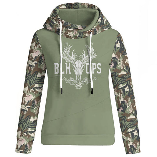 FLORAL Women's Patchwork Hoodie