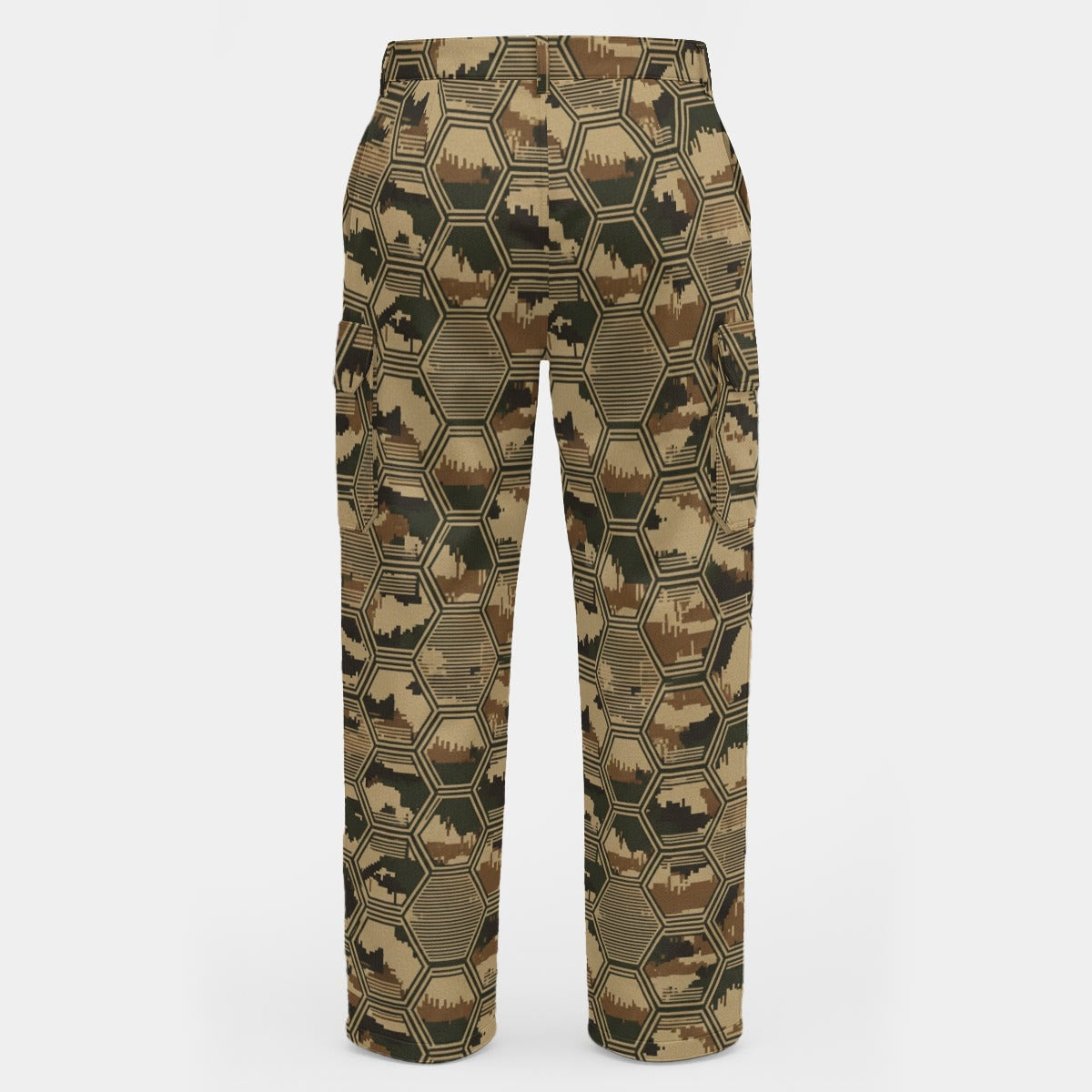 Hex-Grid Assault Brown Pants