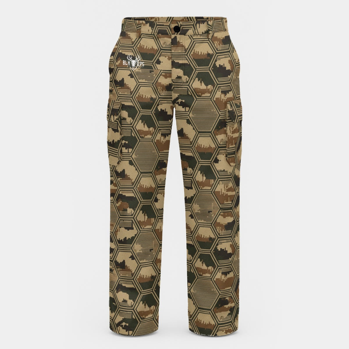 Hex-Grid Assault Brown Pants