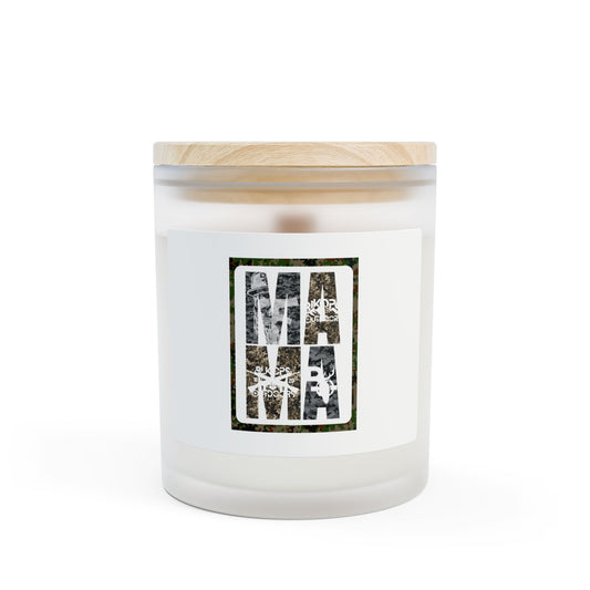Frosted Glass Candle, 11oz