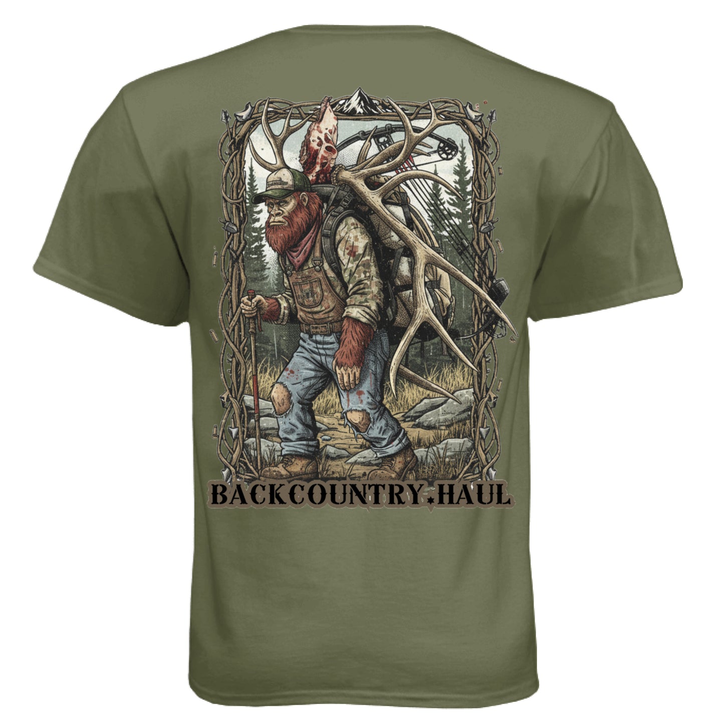 Military Green - BACK