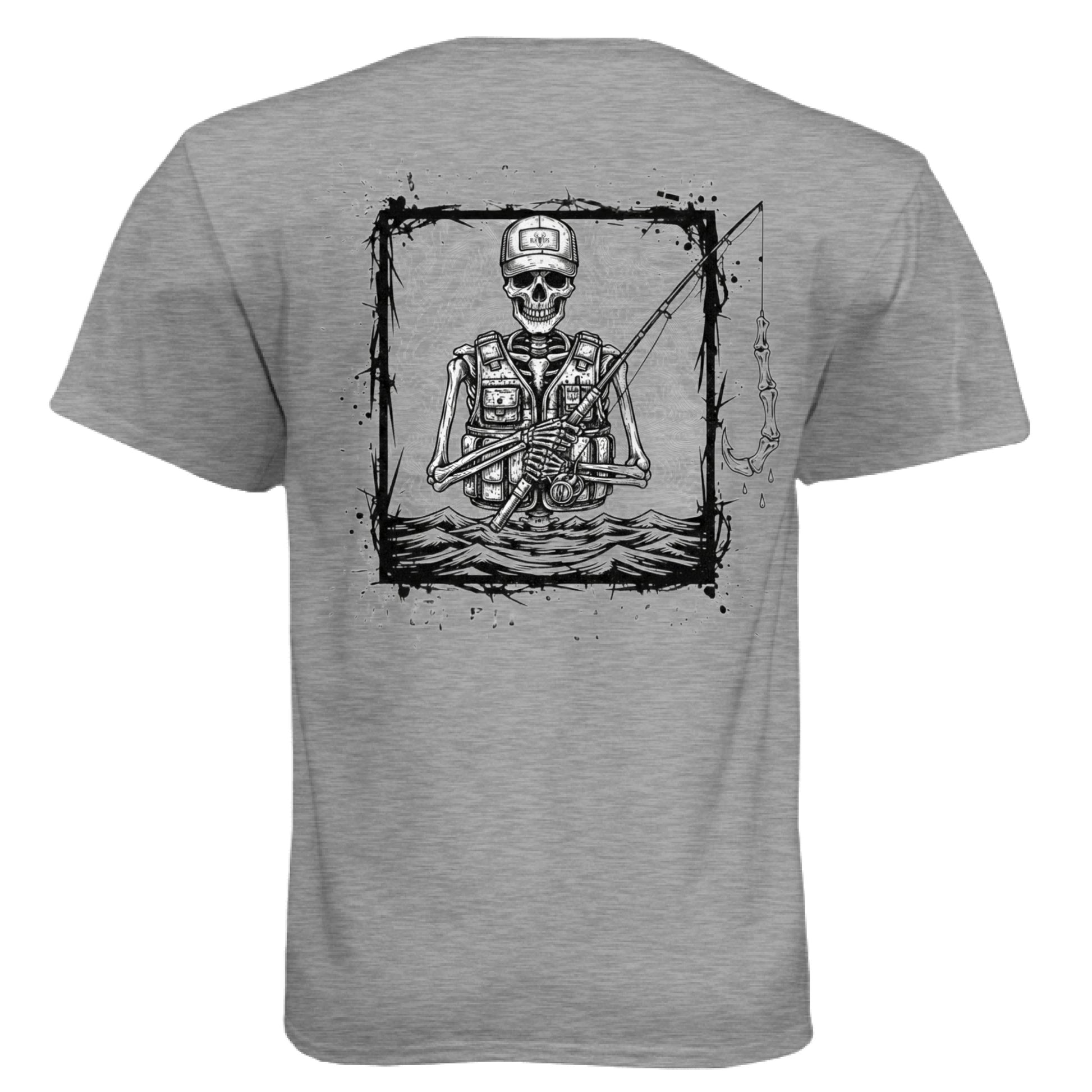 Dark Heather Grey (60/40) - BACK