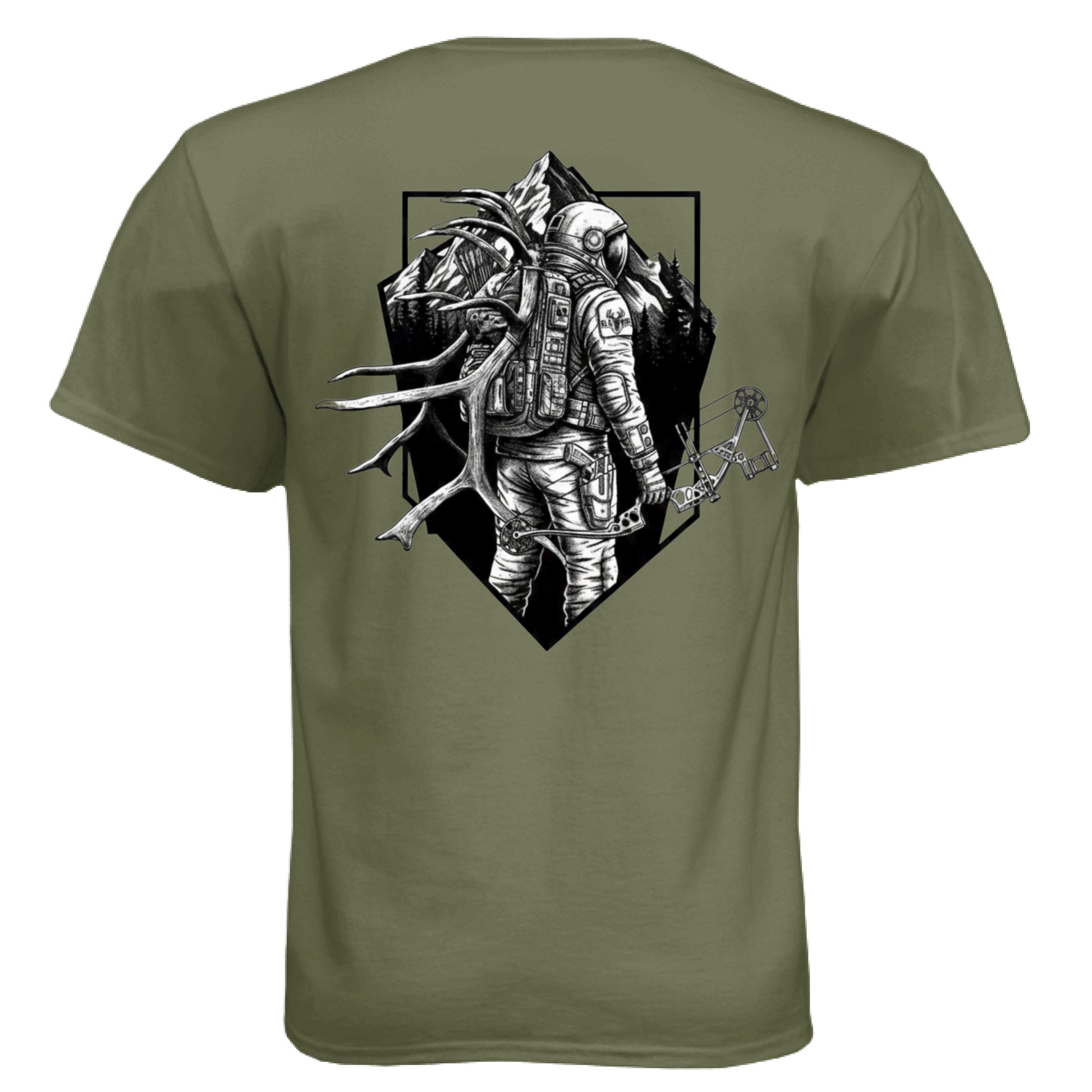 Military Green - BACK