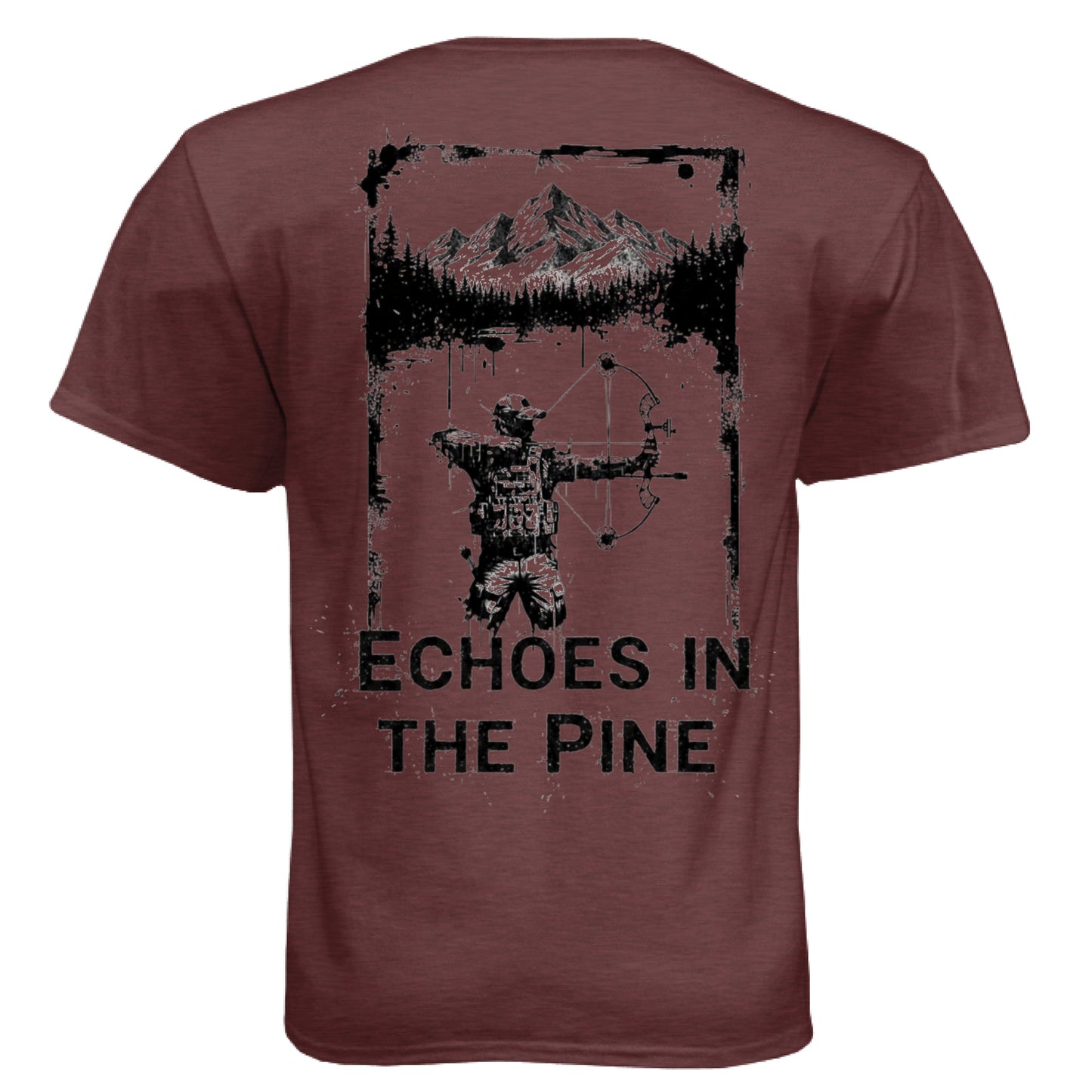 Heather Maroon - BACK