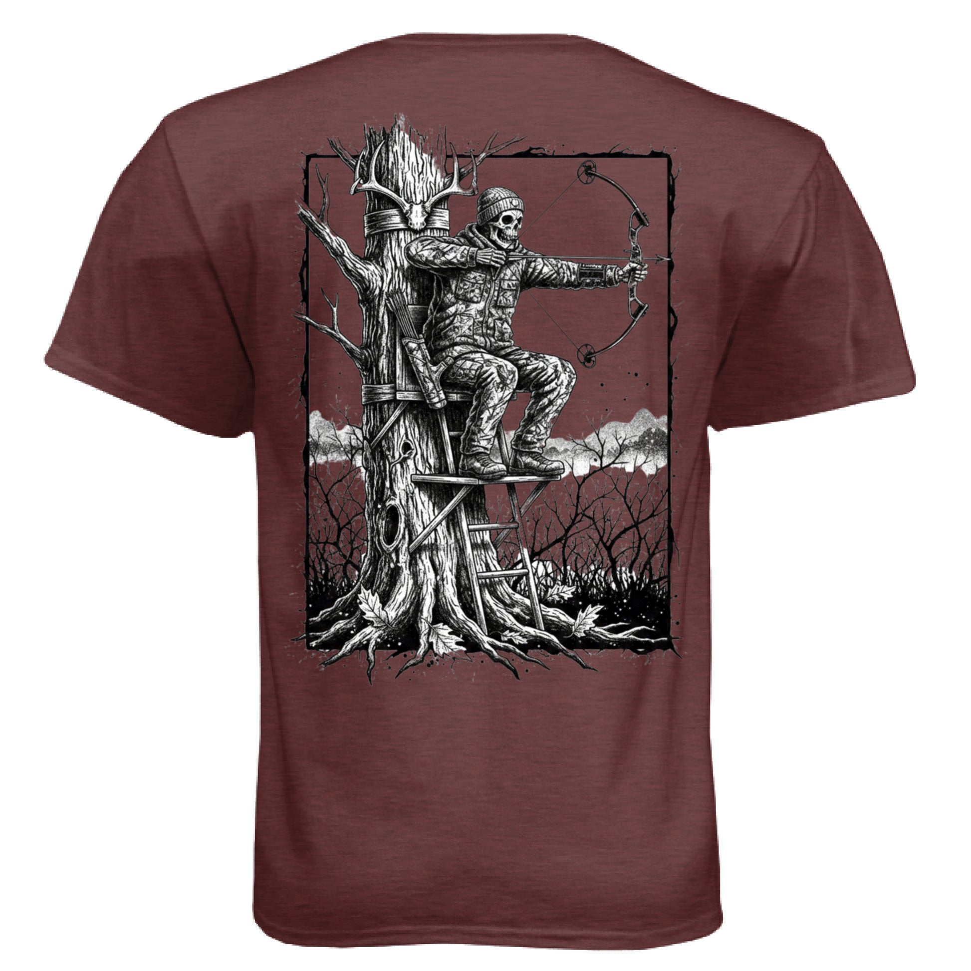 Heather Maroon - BACK