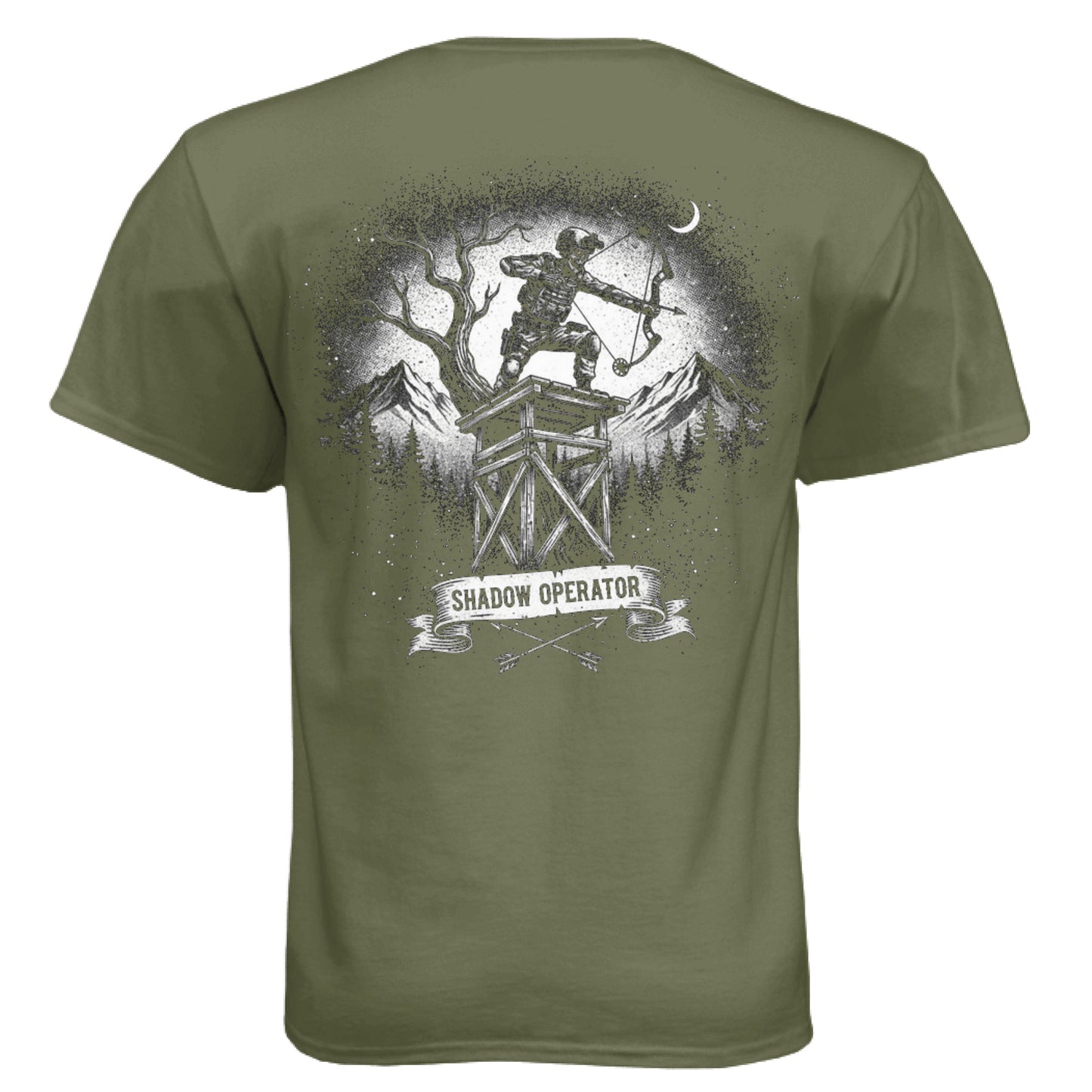 Military Green - BACK