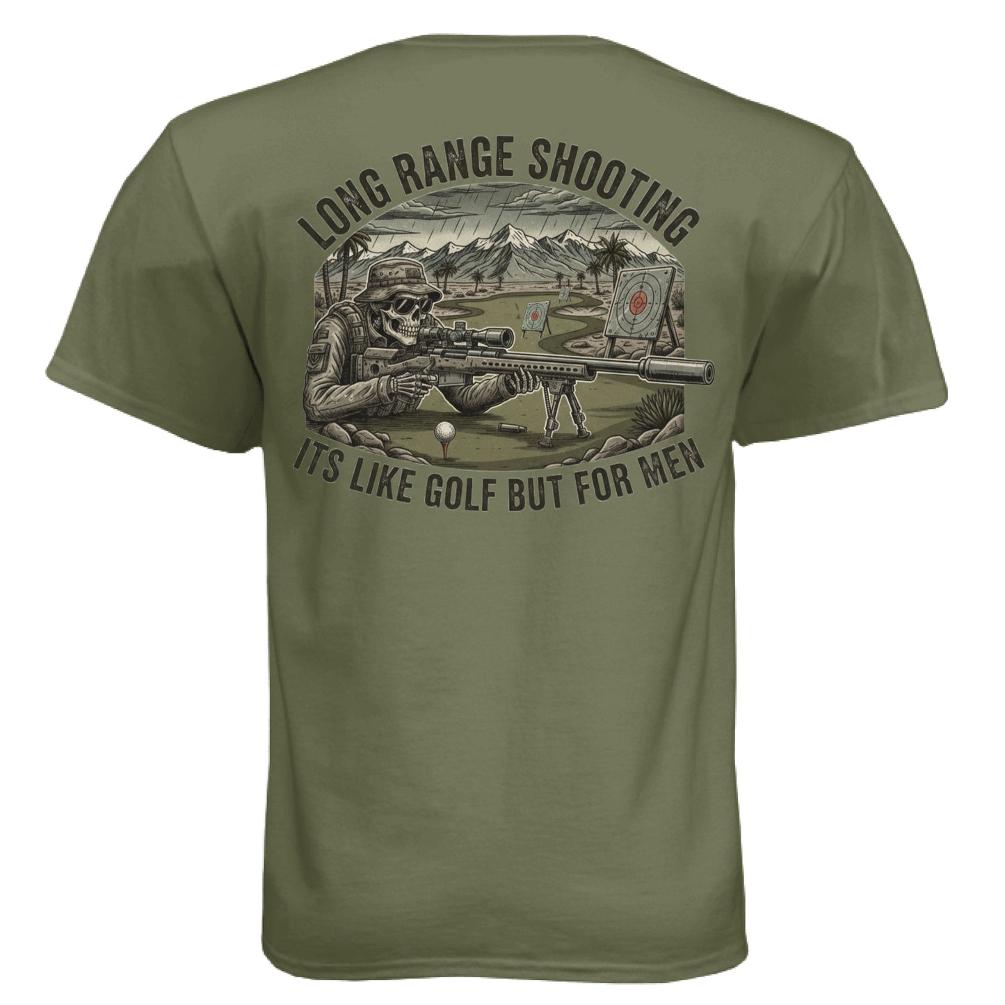 Military Green - BACK