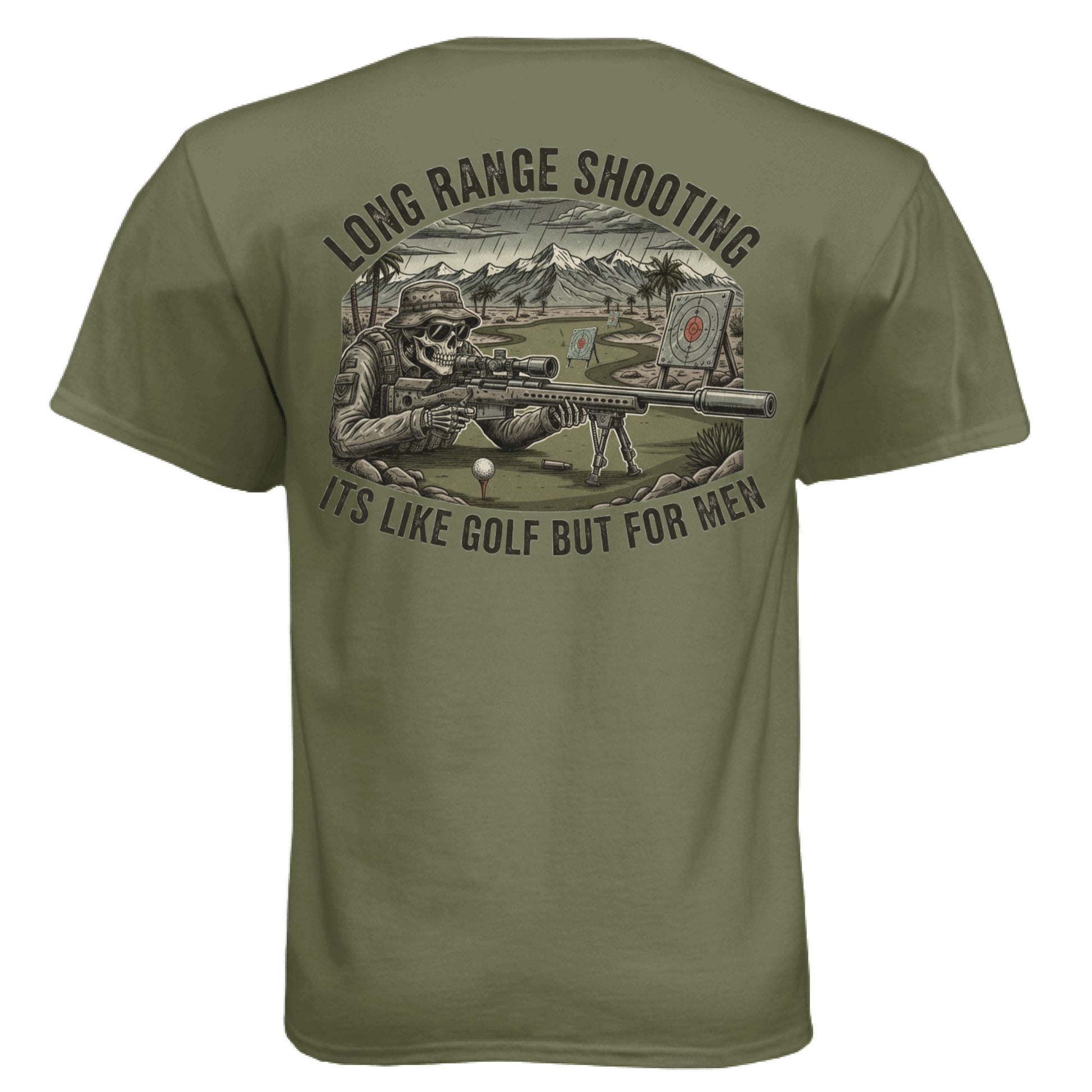 Military Green - BACK