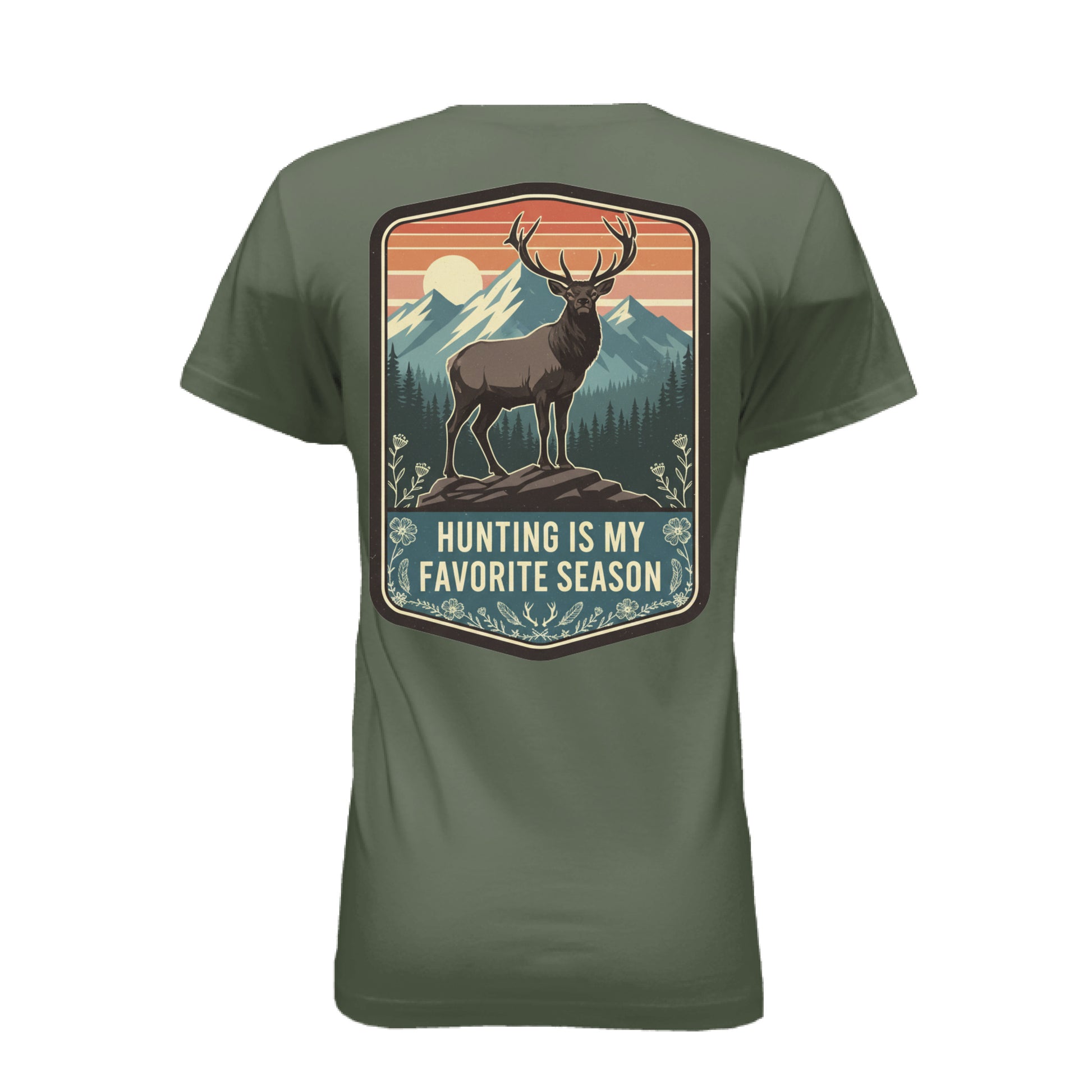 Military Green - BACK