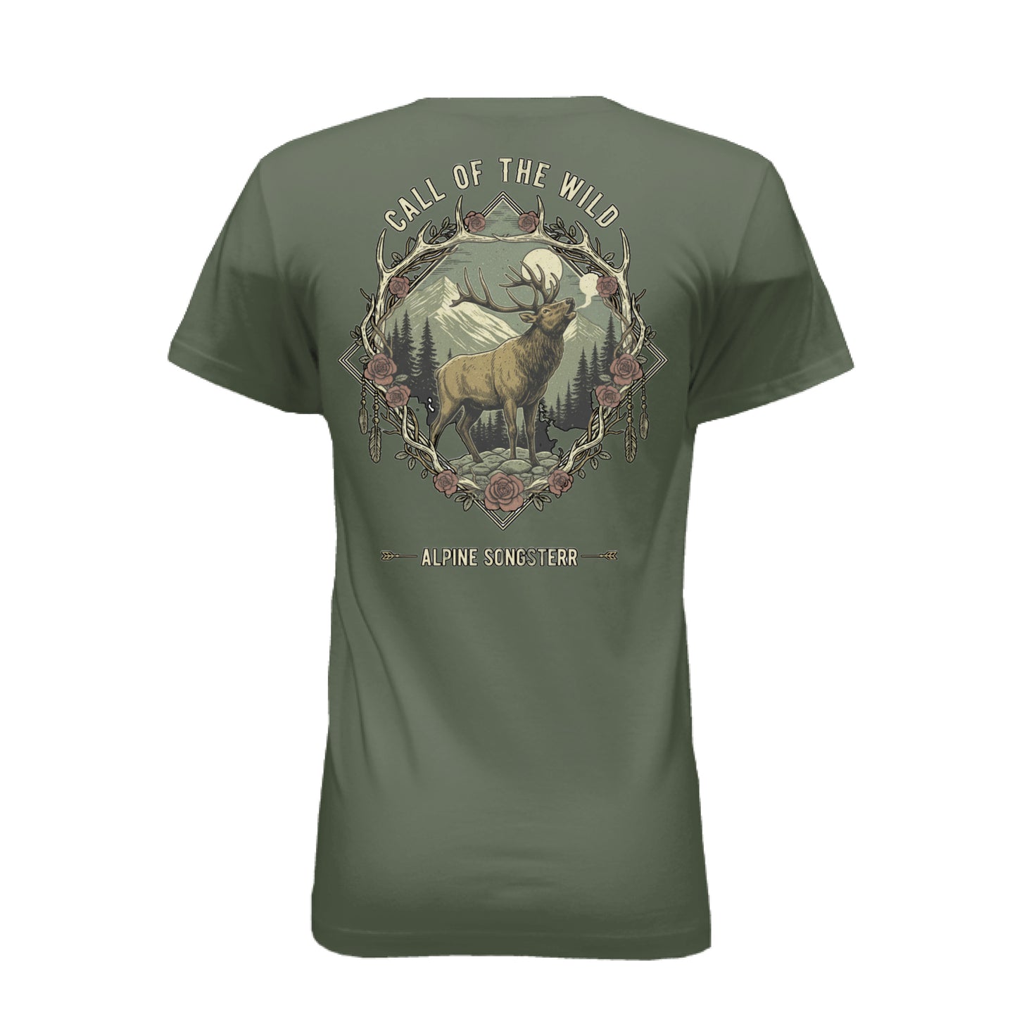 Military Green - BACK