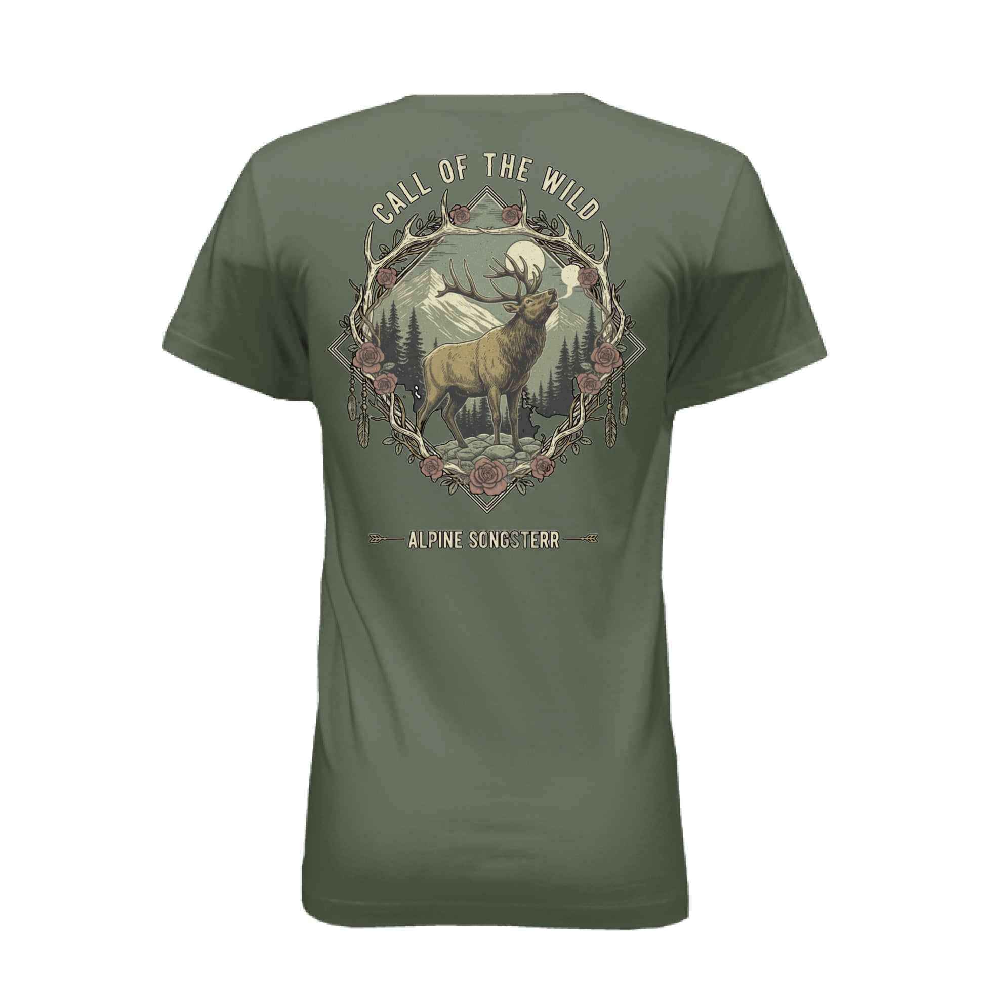 Military Green - BACK