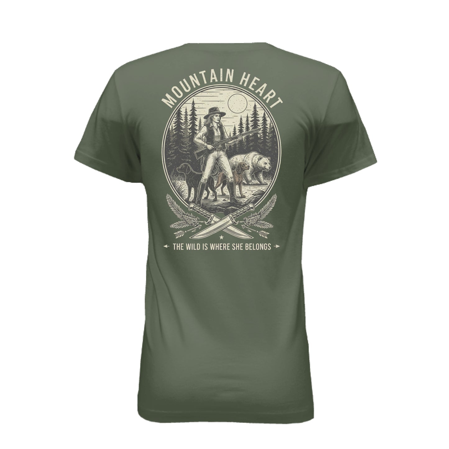 Military Green - BACK