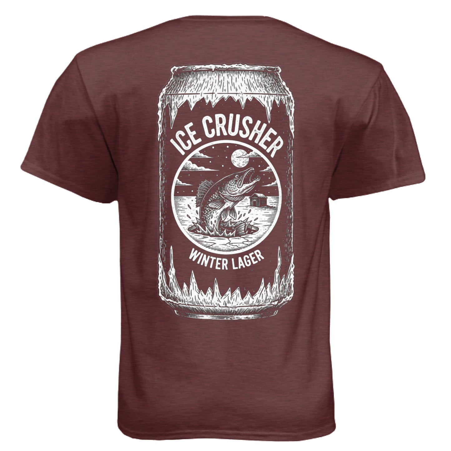 Heather Maroon - BACK