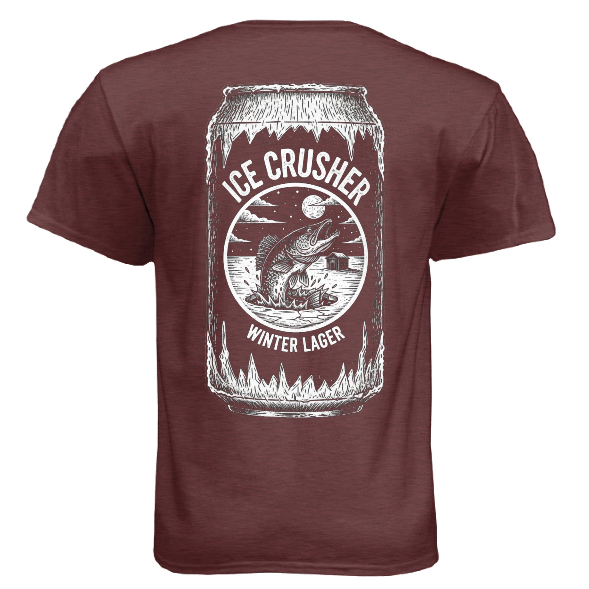 Heather Maroon - BACK