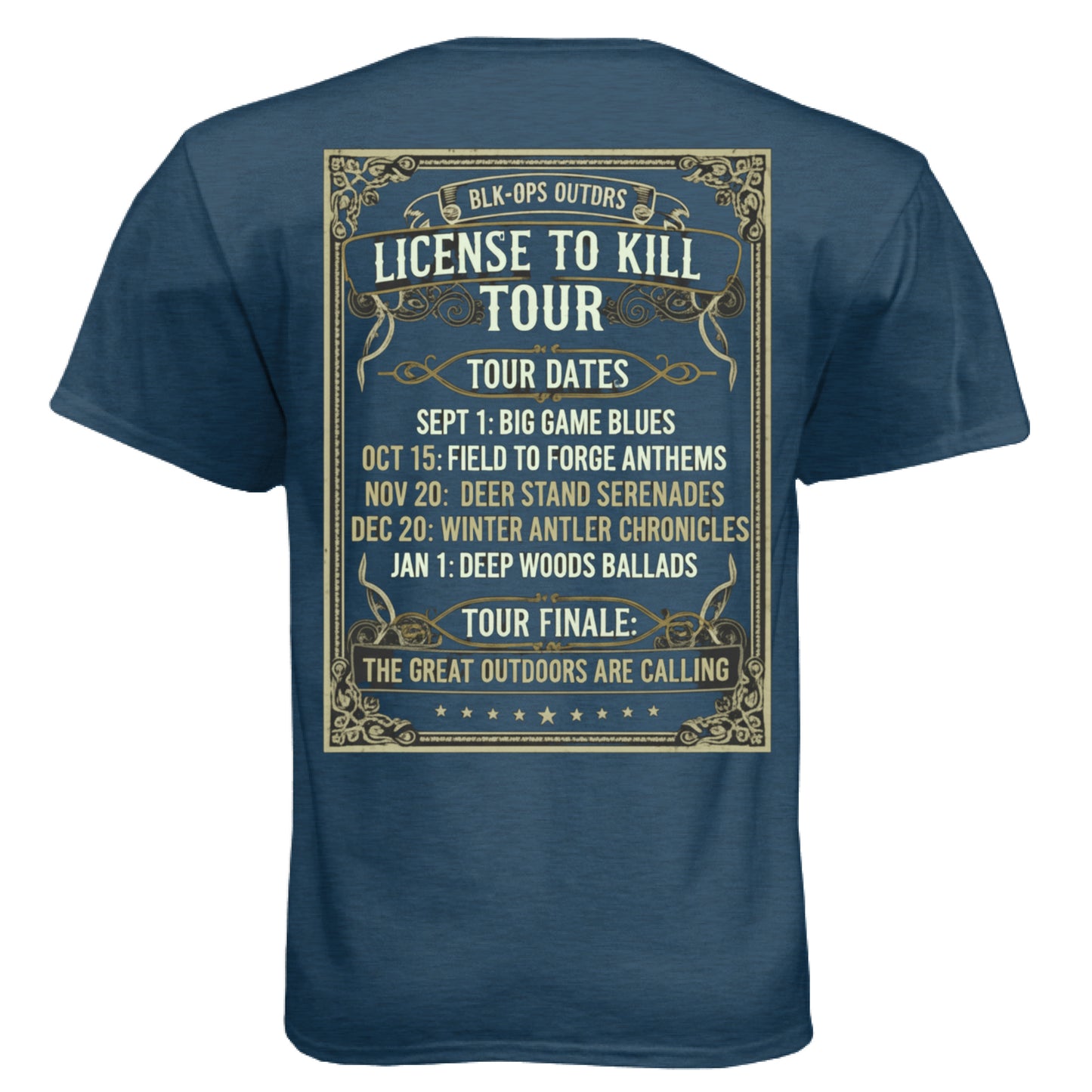 Midnight Navy - BACK