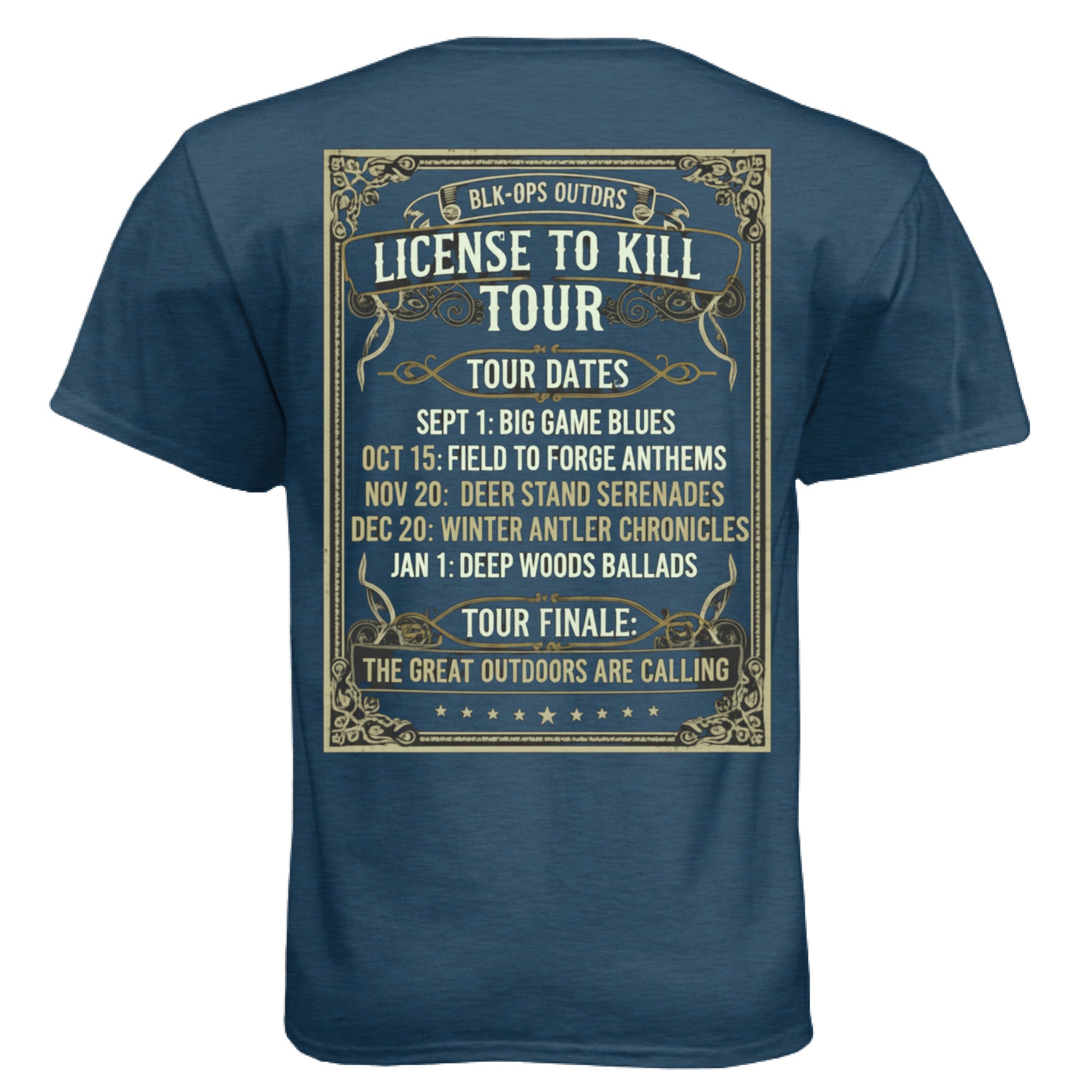 Midnight Navy - BACK