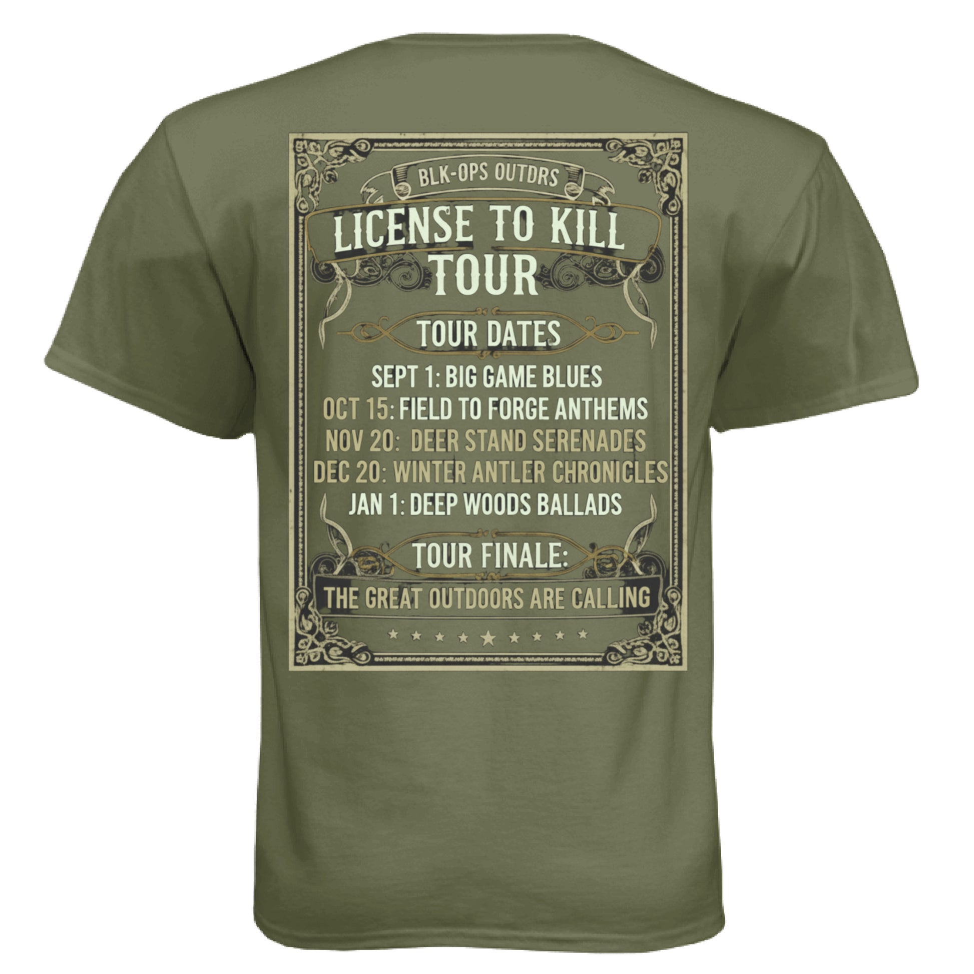 Military Green - BACK