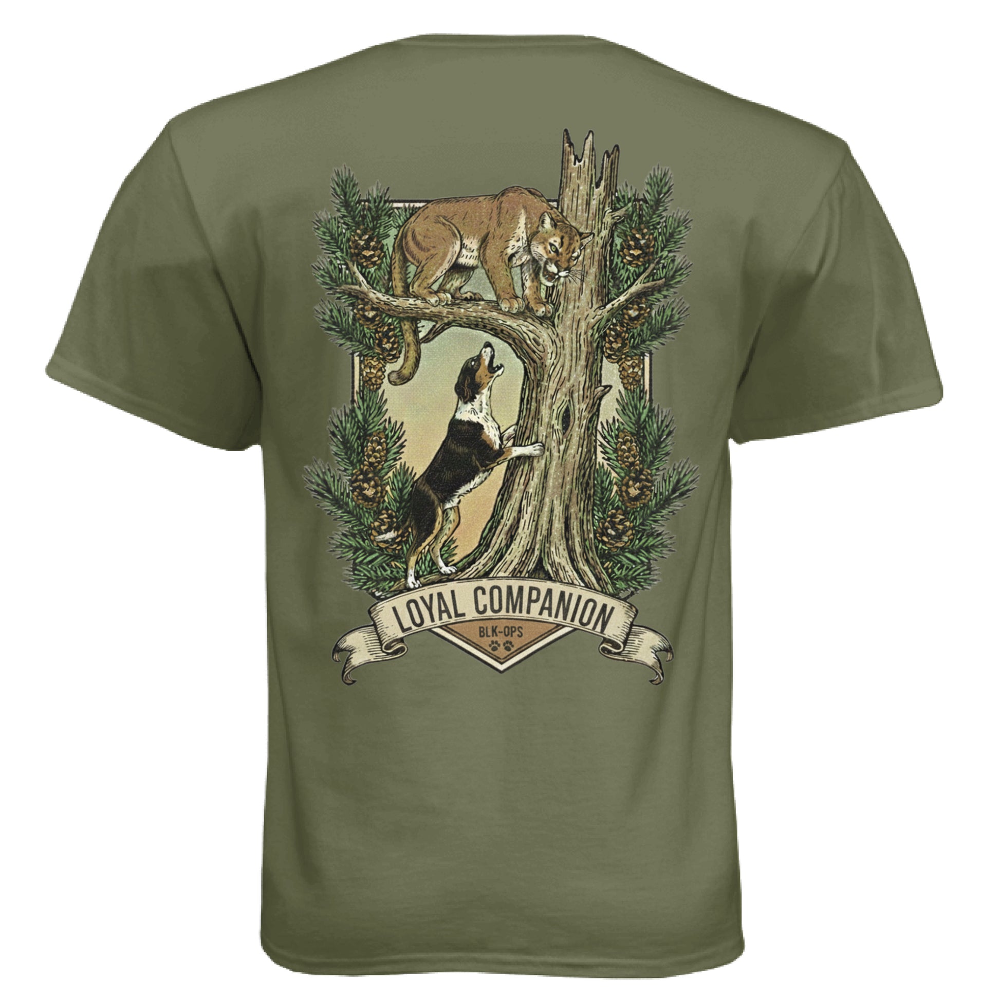 Military Green - BACK