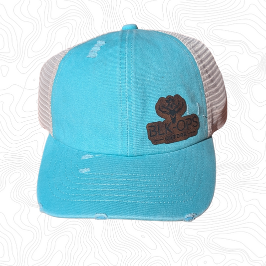 BLK-OPS PONYTAIL patch hat