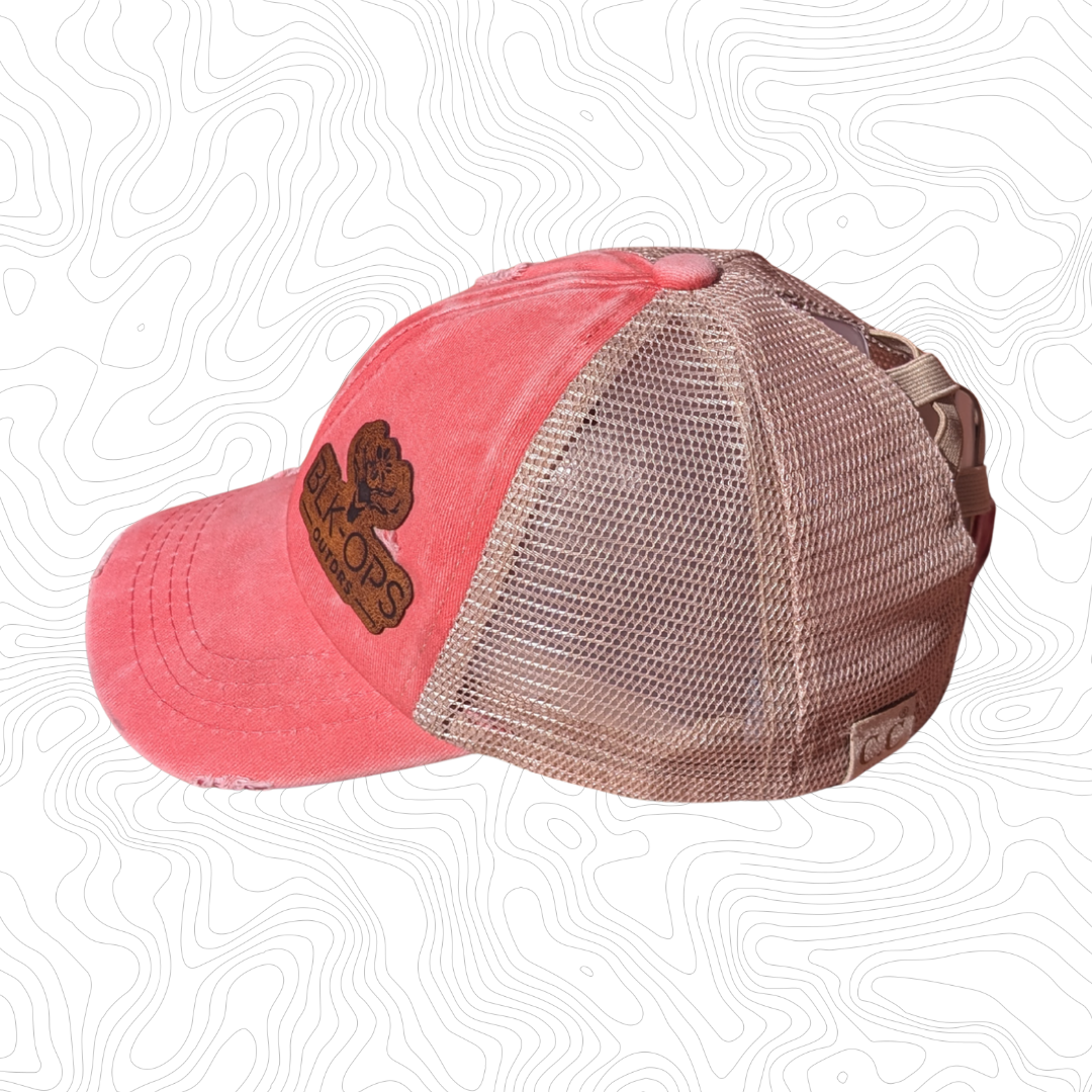 BLK-OPS CC PONYTAIL patch hat