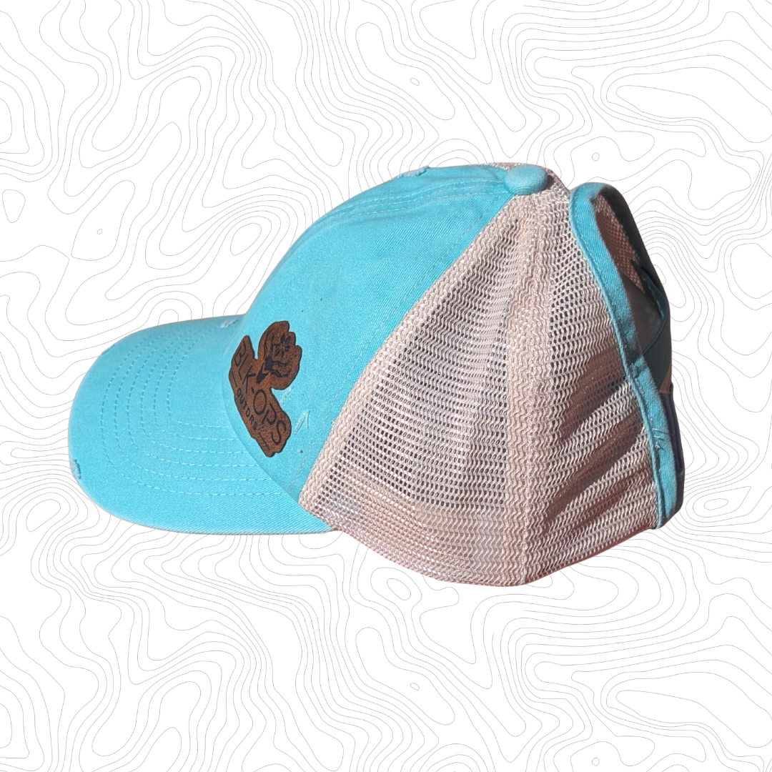 BLK-OPS PONYTAIL patch hat